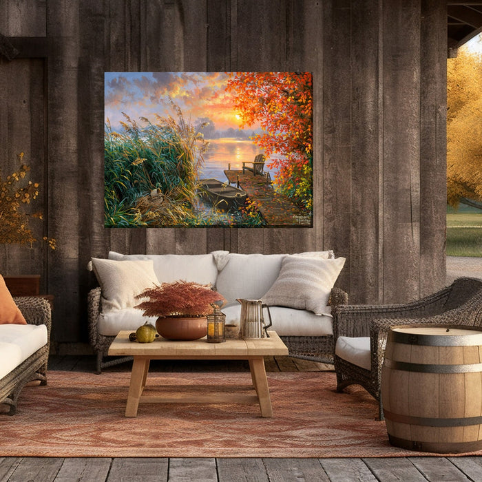 Outdoor Canvas Art 40x30 Fond Memories