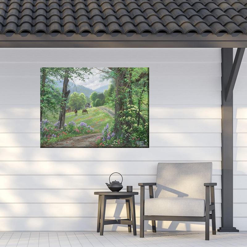 Outdoor Canvas Art 40x30 The Ridge