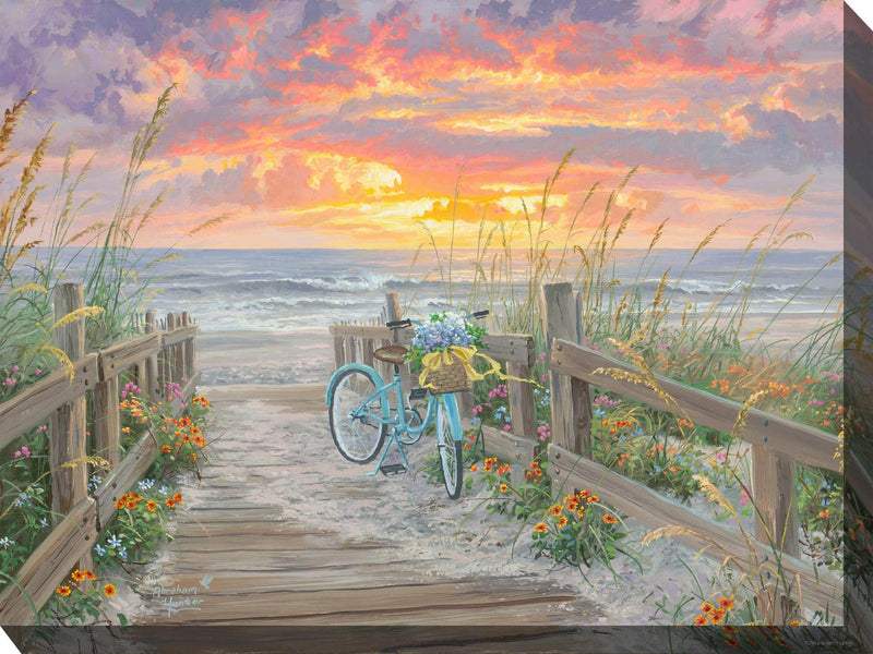 Outdoor Canvas Art 40x30 Early Riser