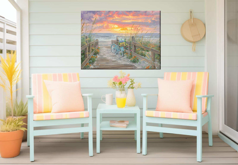Outdoor Canvas Art 40x30 Early Riser