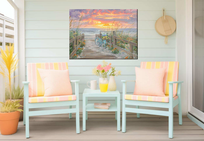 Outdoor Canvas Art 40x30 Early Riser