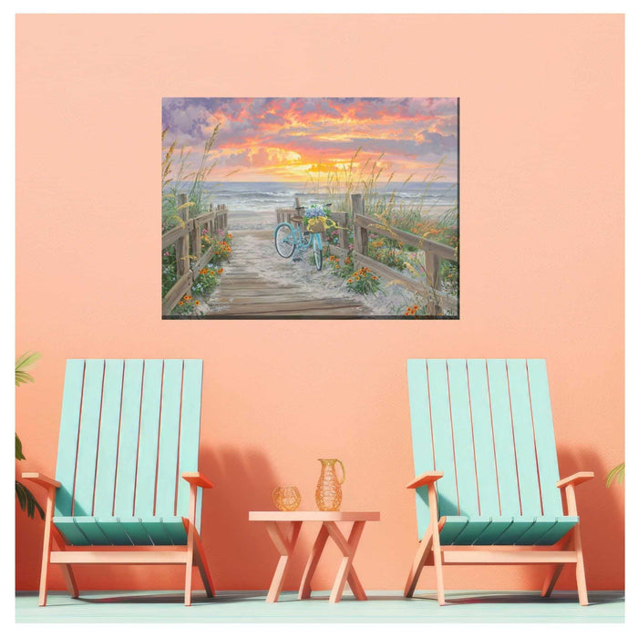 Outdoor Canvas Art 40x30 Early Riser