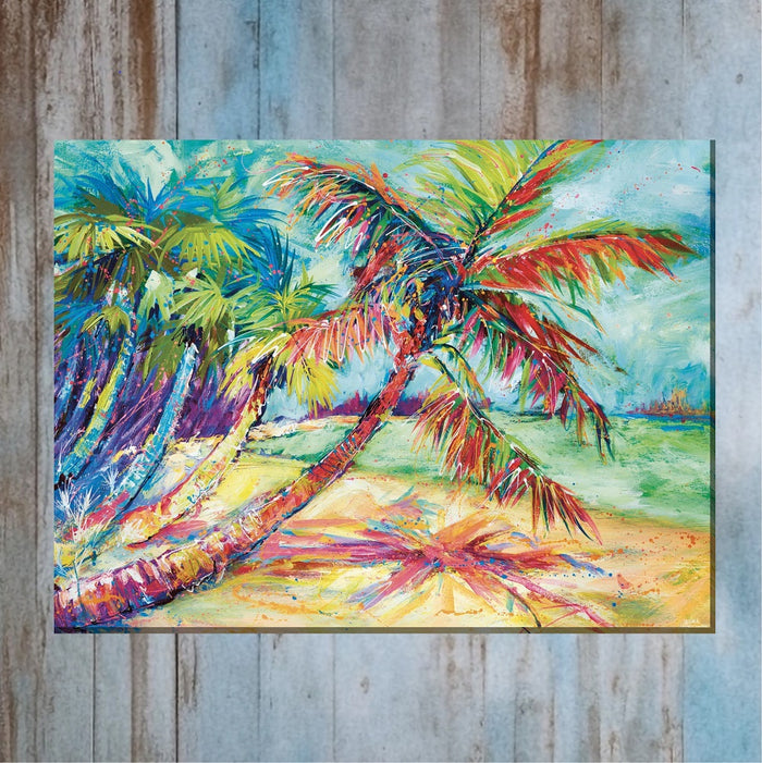 Outdoor Canvas Art 40x30 Swanky Palm