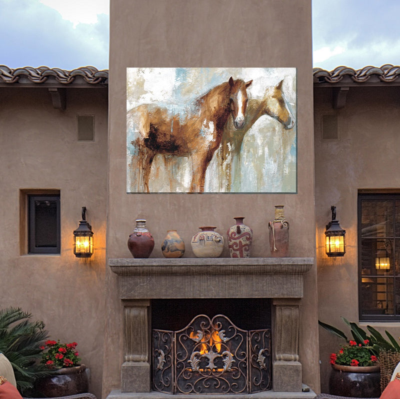 Outdoor Canvas Art 40x30 Unbridled