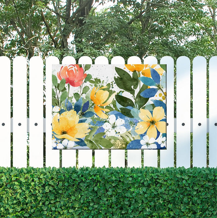 Outdoor Canvas Art 40x30 Garden Glee