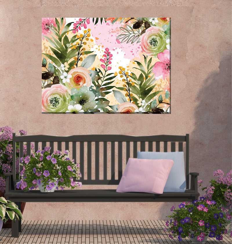 Outdoor Canvas Art 40x30 Meadow Dance