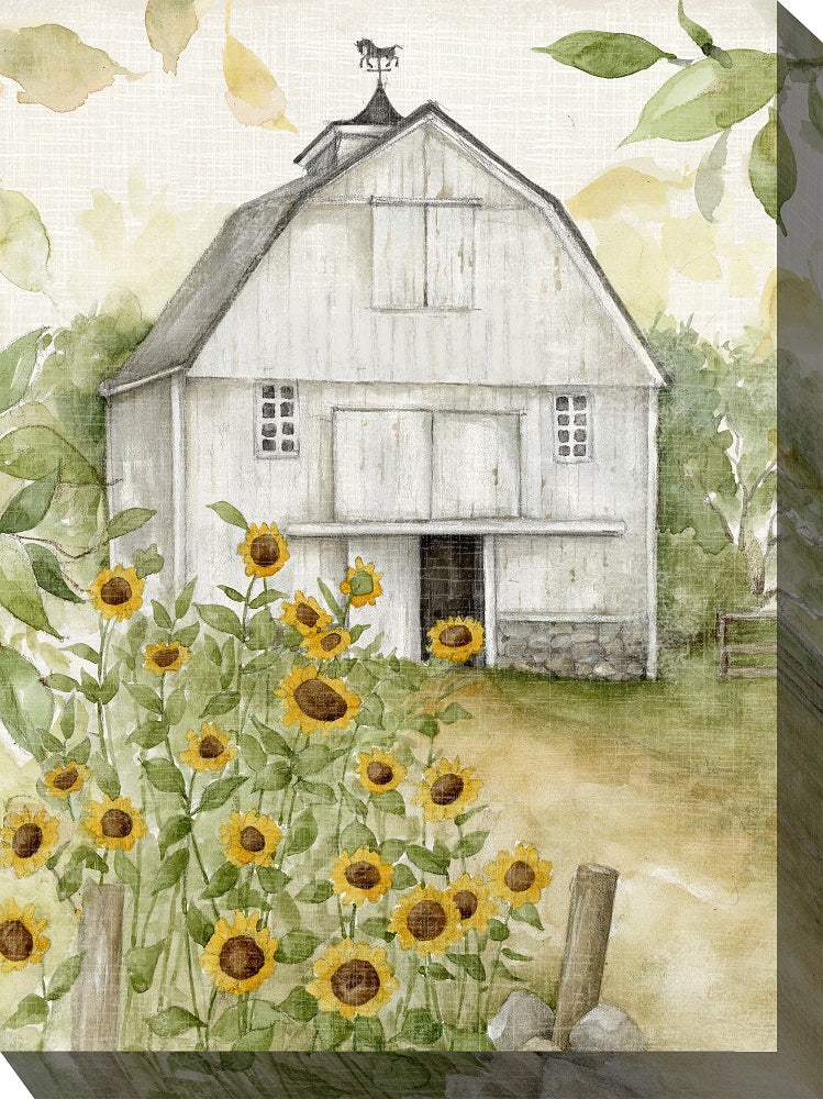 Outdoor Canvas Art 30x40 Sunny Day Farm