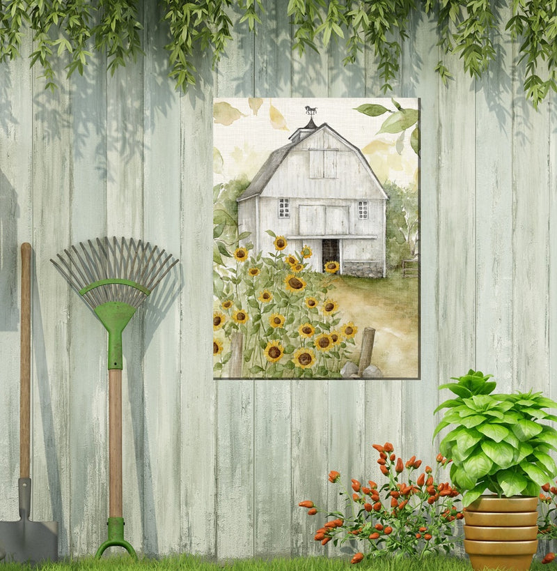 Outdoor Canvas Art 30x40 Sunny Day Farm