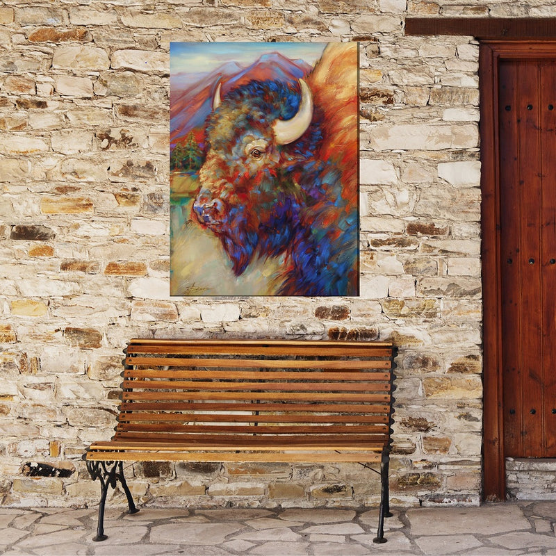 Outdoor Canvas Art 30x40 Bulls Eye