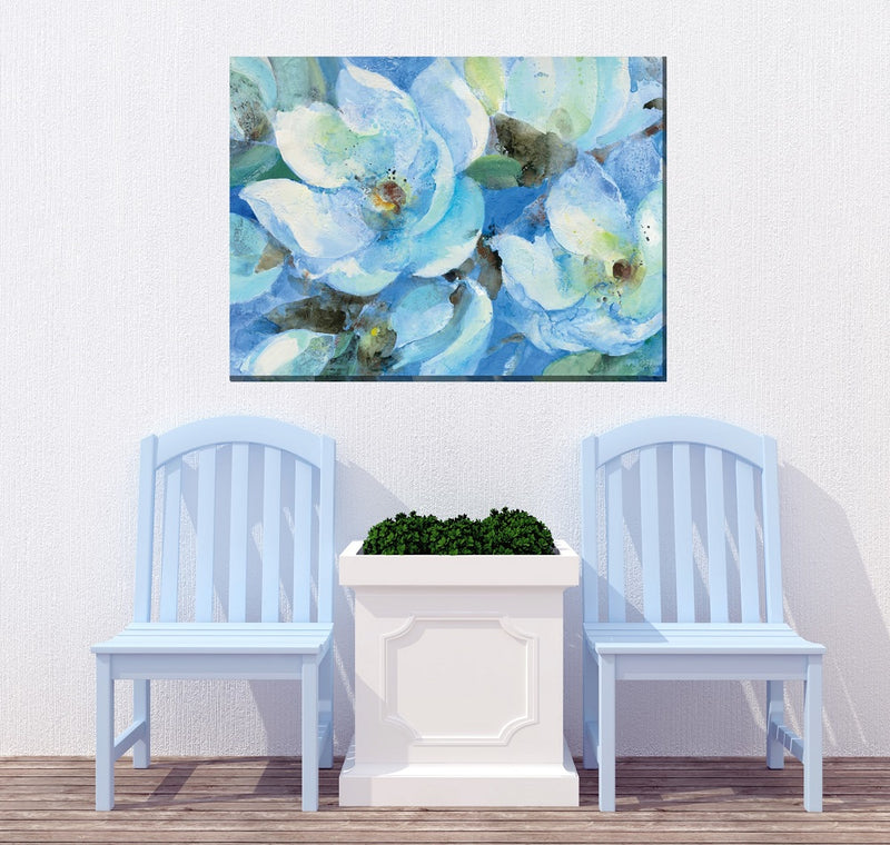 Outdoor Canvas Art 40x30 Baby Blue Eyes