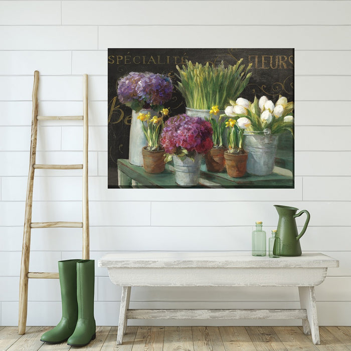 Outdoor Canvas Art 40x30 French Market
