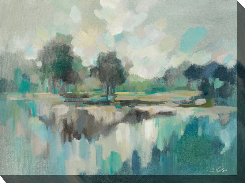 Outdoor Canvas Art 40x30 Blue Day