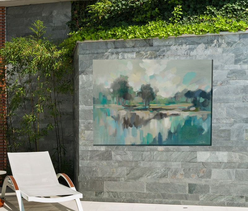 Outdoor Canvas Art 40x30 Blue Day