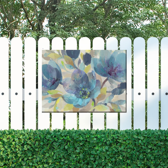 Outdoor Canvas Art 40x30 Blue Melody