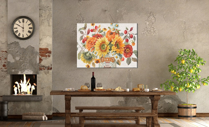 Outdoor Canvas Art 40x30 Family Blessings
