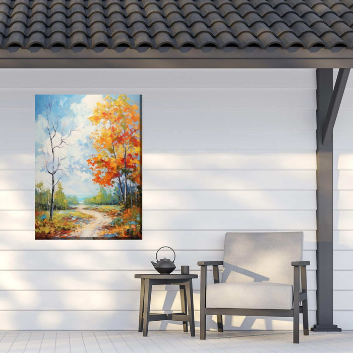 Outdoor Canvas Art 30x40 Going The Backway