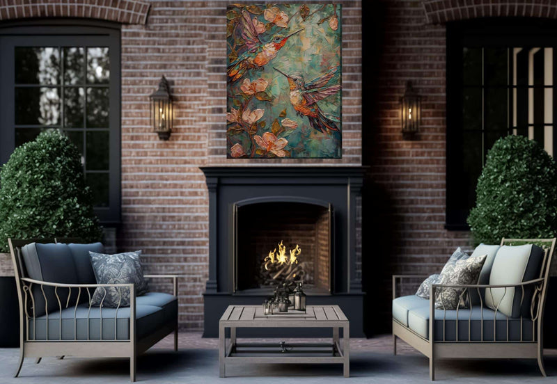 Outdoor Canvas Art 30x40 Regal Hummers