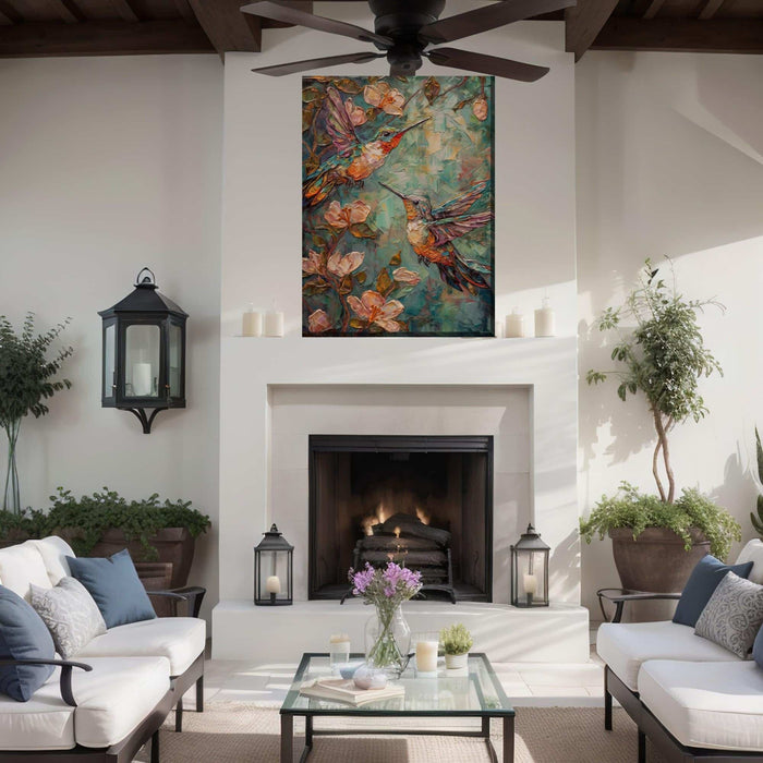 Outdoor Canvas Art 30x40 Regal Hummers