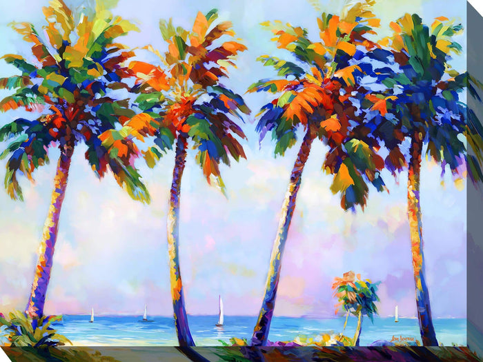 Outdoor Canvas Art 40x30 The Flamboyant Four