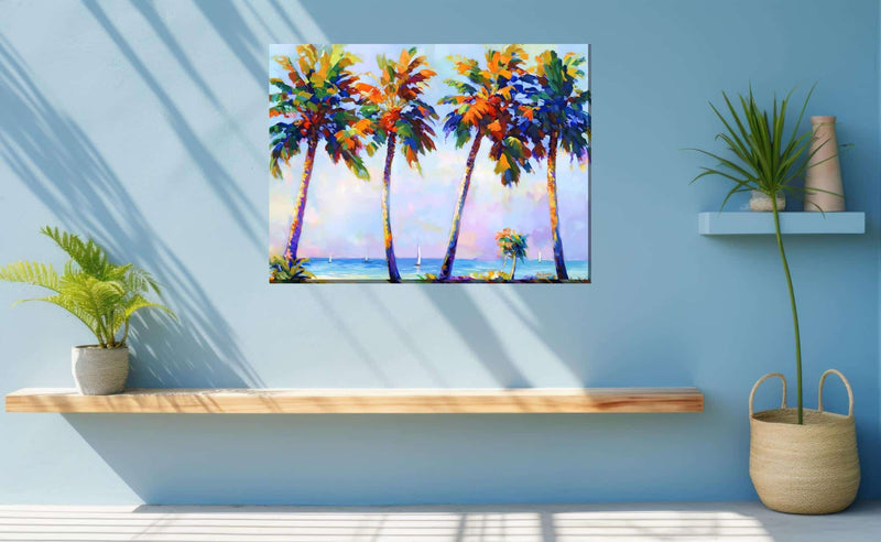 Outdoor Canvas Art 40x30 The Flamboyant Four