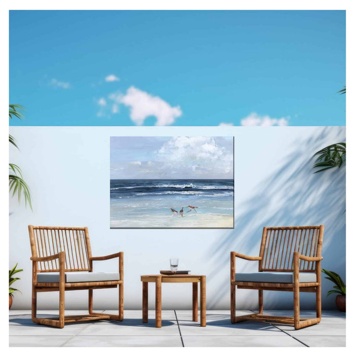 Outdoor Canvas Art 40x30 Beachcombers