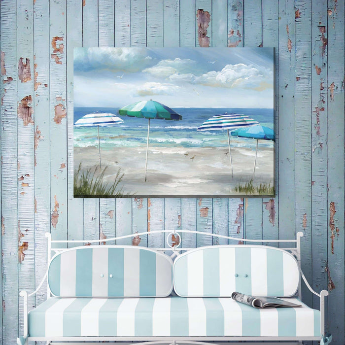 Outdoor Canvas Art 40x30 Shady Ladies