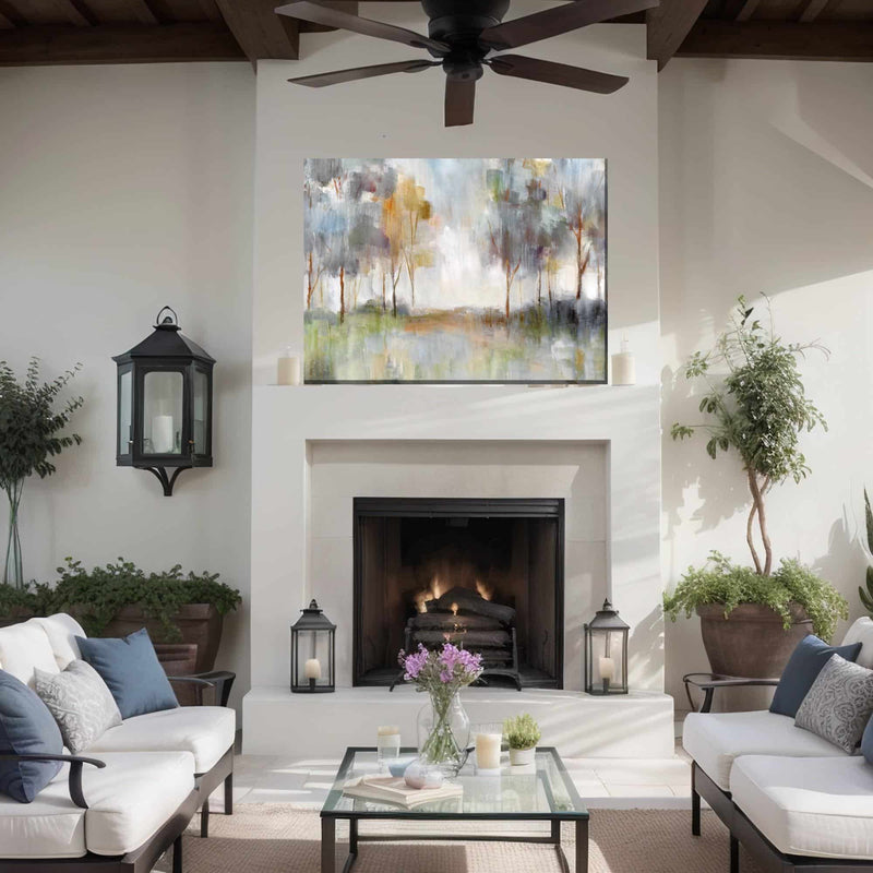 Outdoor Canvas Art 40x30 Shadow Play