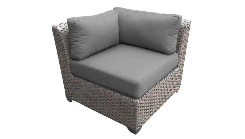 TK Classics FLORENCE-06d Florence 6 Piece Outdoor Wicker Patio Furniture Set