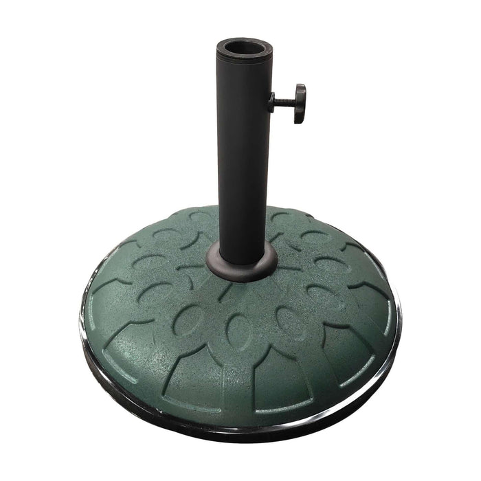 Umbrella Base - Resin - 17.5 Inches - Adjustable - My Backyard Decor