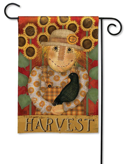 Garden Flag - BreezeArt - Harvest Scarecrow - My Backyard Decor