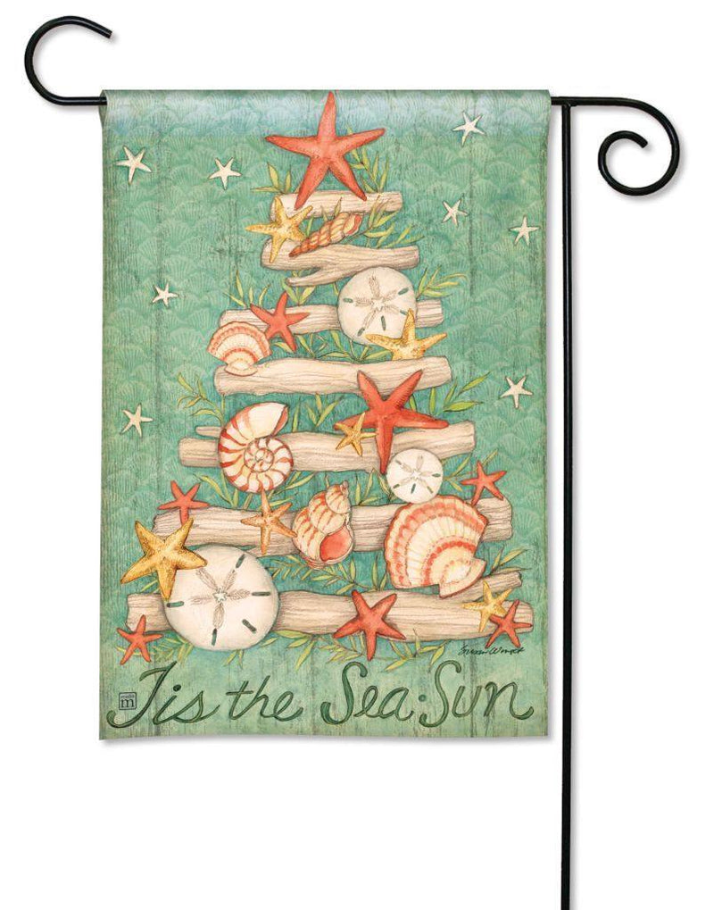 Garden Flag - BreezeArt - Sea Sun Wishes