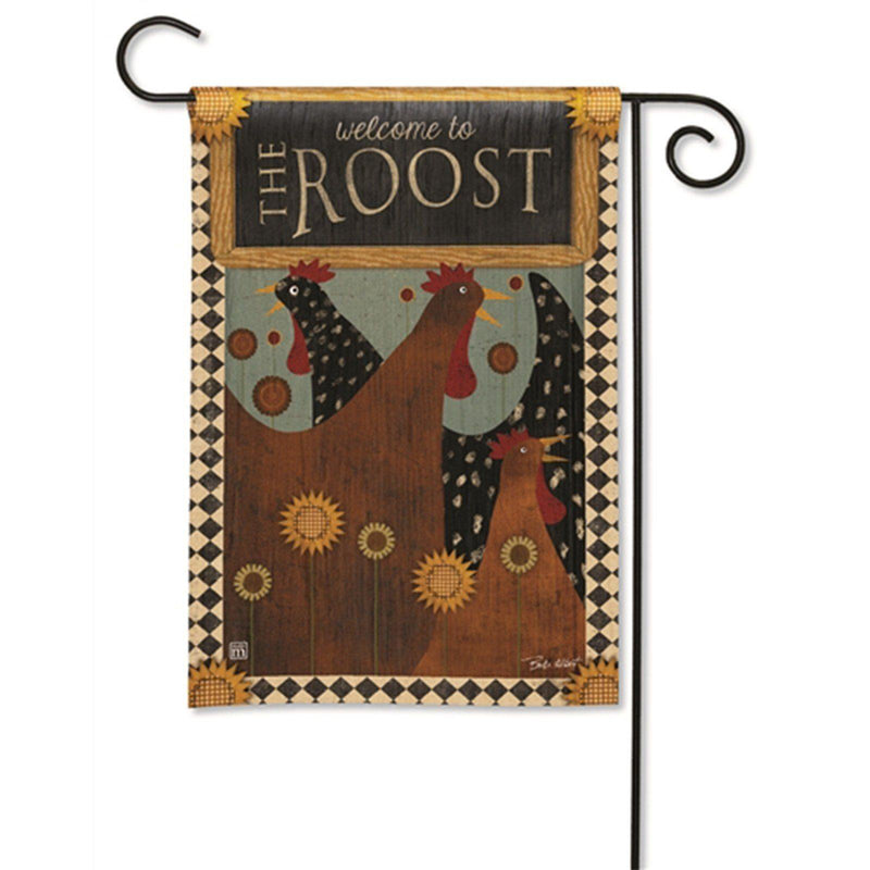 Garden Flag - BreezeArt - Morning Chatter