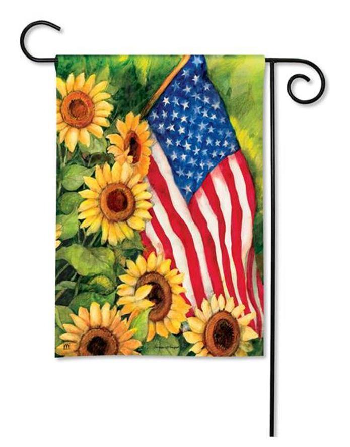Garden Flag - BreezeArt - American Sunflowers