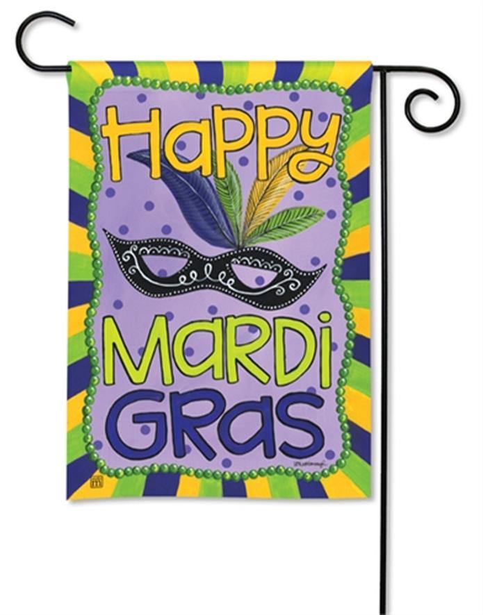 Garden Flag - BreezeArt - Mardi Gras