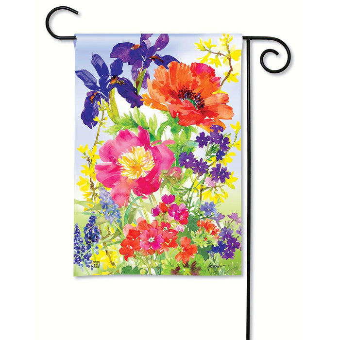 Garden Flag - BreezeArt - Garden Blooms