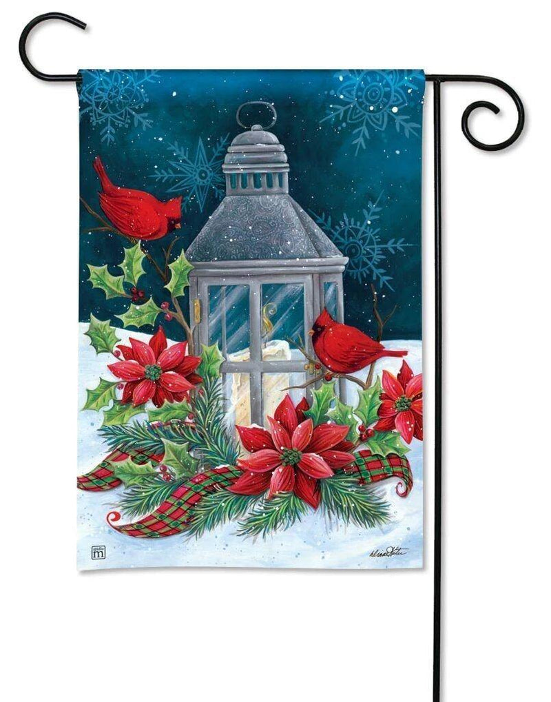 Garden Flag - BreezeArt - Cardinal Christmas