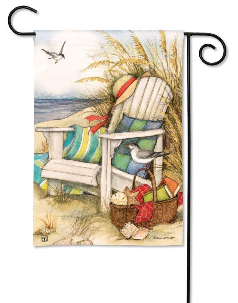 Garden Flag - BreezeArt - Time to Relax