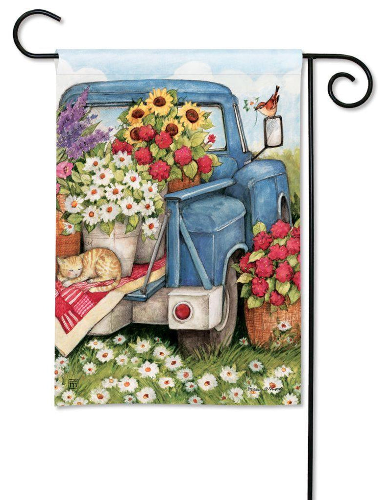 Garden Flag - BreezeArt - Flower Pickin’ Time