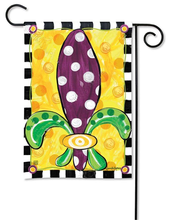 Garden Flag - BreezeArt - Mardi Gras Fun