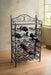 24 Bottle Wine Rack – Powder Coated Iron - Mandalay - My Backyard Decor