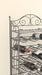 24 Bottle Wine Rack – Powder Coated Iron - Mandalay - My Backyard Decor