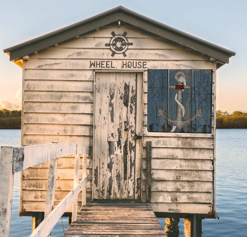 Outdoor Canvas Art 24x24 Maritime Anchor - My Backyard Decor