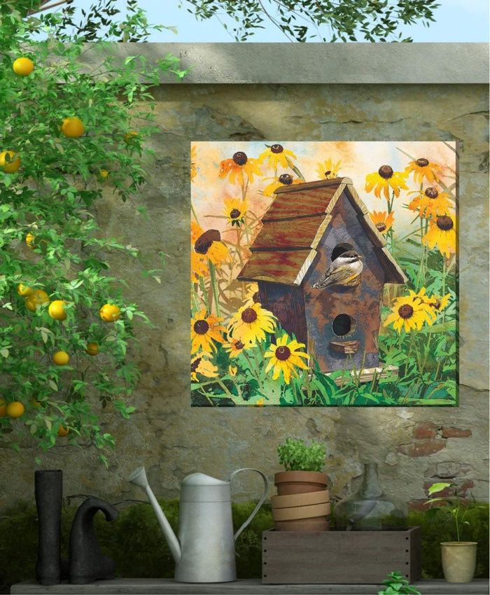 Outdoor Canvas Art 24x24 Farm Bird - My Backyard Decor