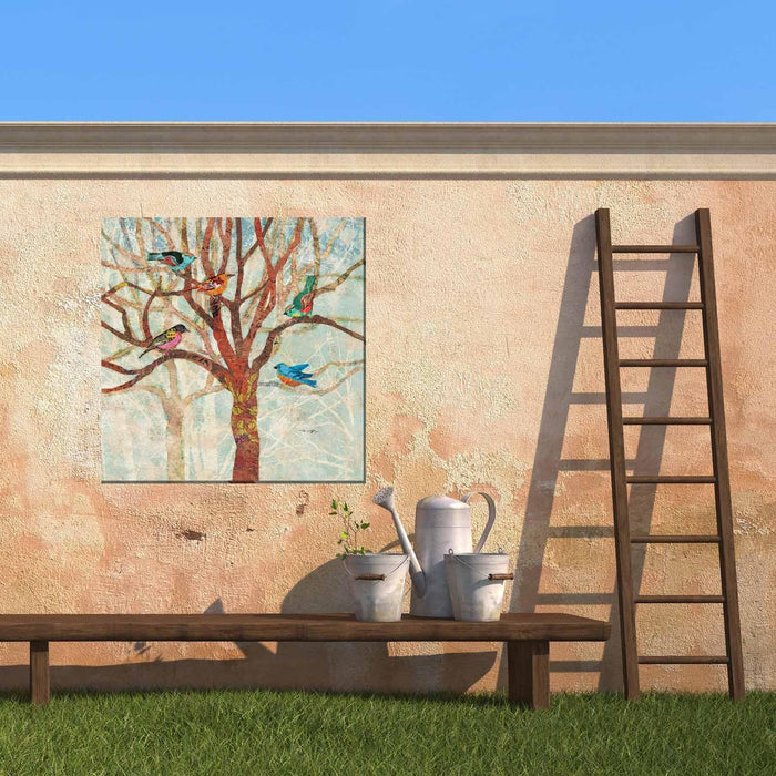 Outdoor Canvas Art 24x24 Family Tree - My Backyard Decor