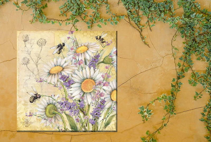 Outdoor Canvas Art 24x24 Honeymakers - My Backyard Decor