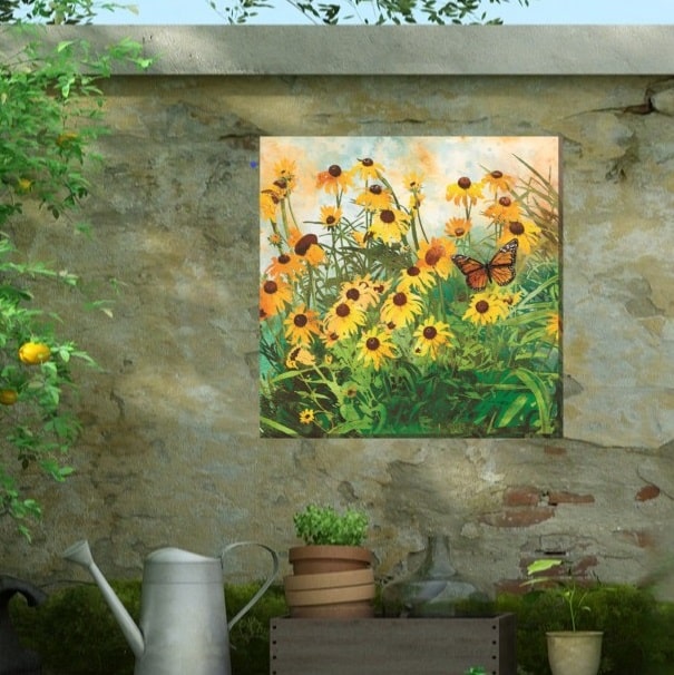 Outdoor Canvas Art 24x24 Farmer's Field