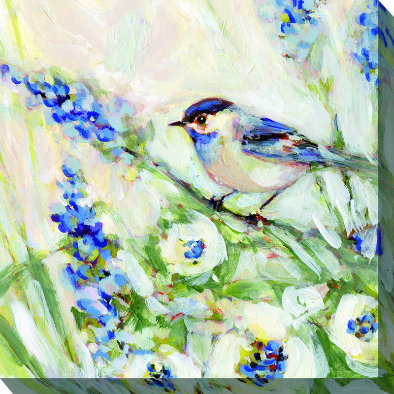 Outdoor Canvas Art 24x24 Meadow Blue