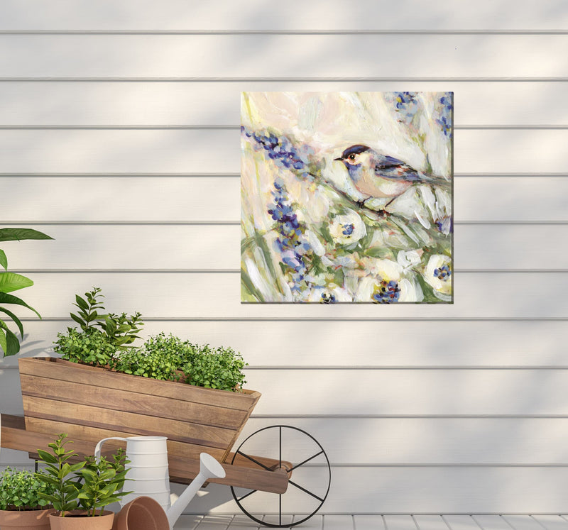 Outdoor Canvas Art 24x24 Meadow Blue
