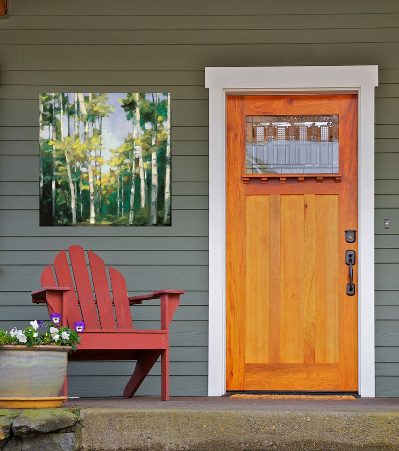 Outdoor Canvas Art 24x24 Creek Branches