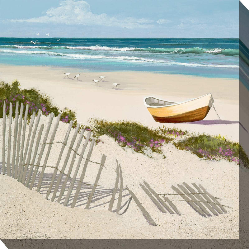 Outdoor Canvas Art 24x24 Rickety Fence - My Backyard Decor